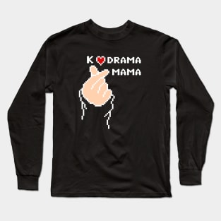 KDrama Mama 8bit Long Sleeve T-Shirt